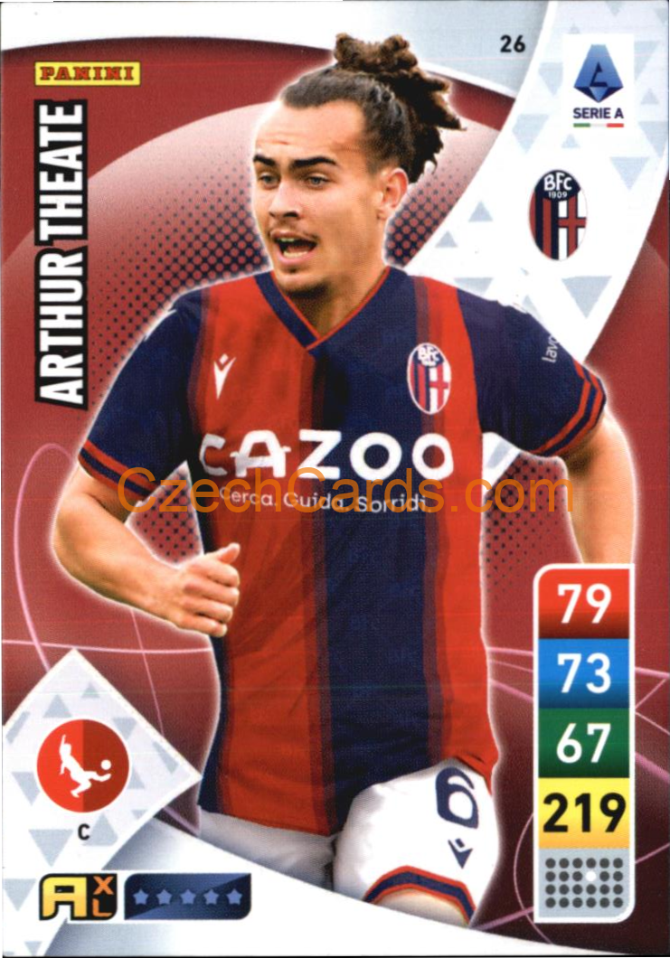 Arthur Theate 2022/23 Panini Calciatori Adrenalyn XL #26