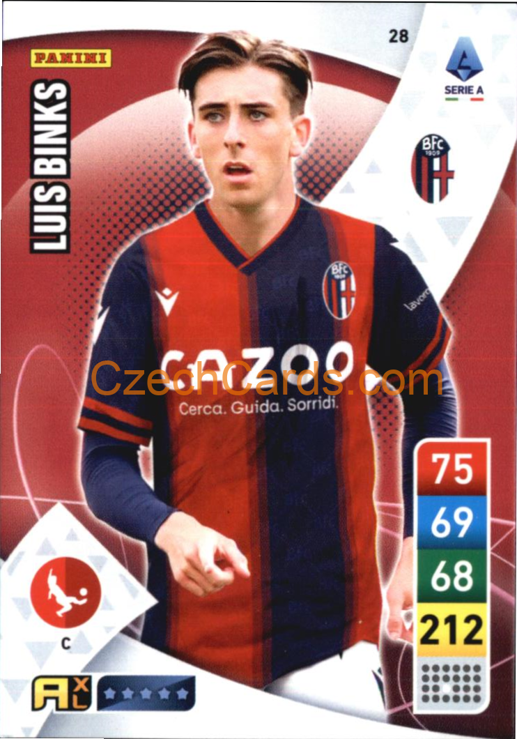 Luis Binks 2022/23 Panini Calciatori Adrenalyn XL #28