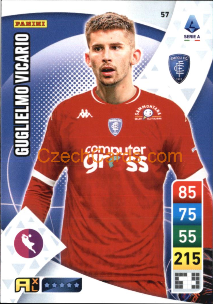 Guglielmo Vicario 2022/23 Panini Calciatori Adrenalyn XL #57