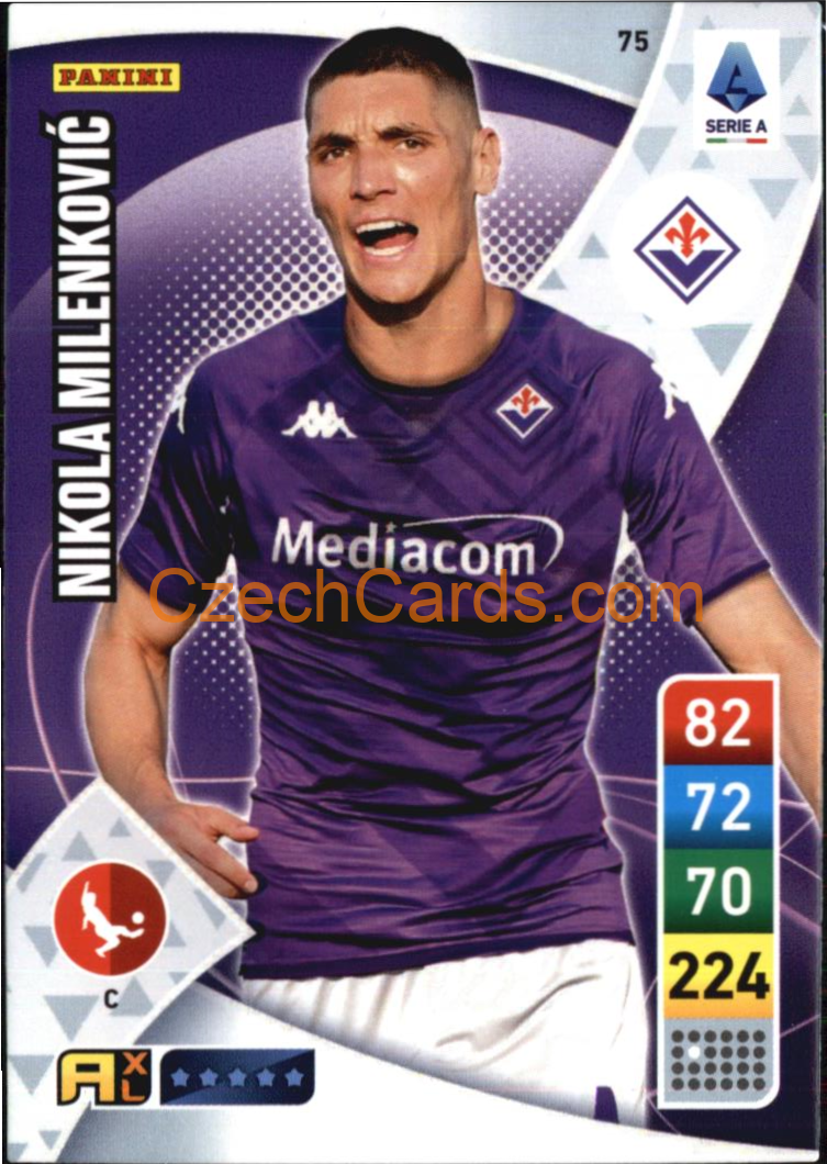 Nikola Milenković 2022/23 Panini Calciatori Adrenalyn XL #75