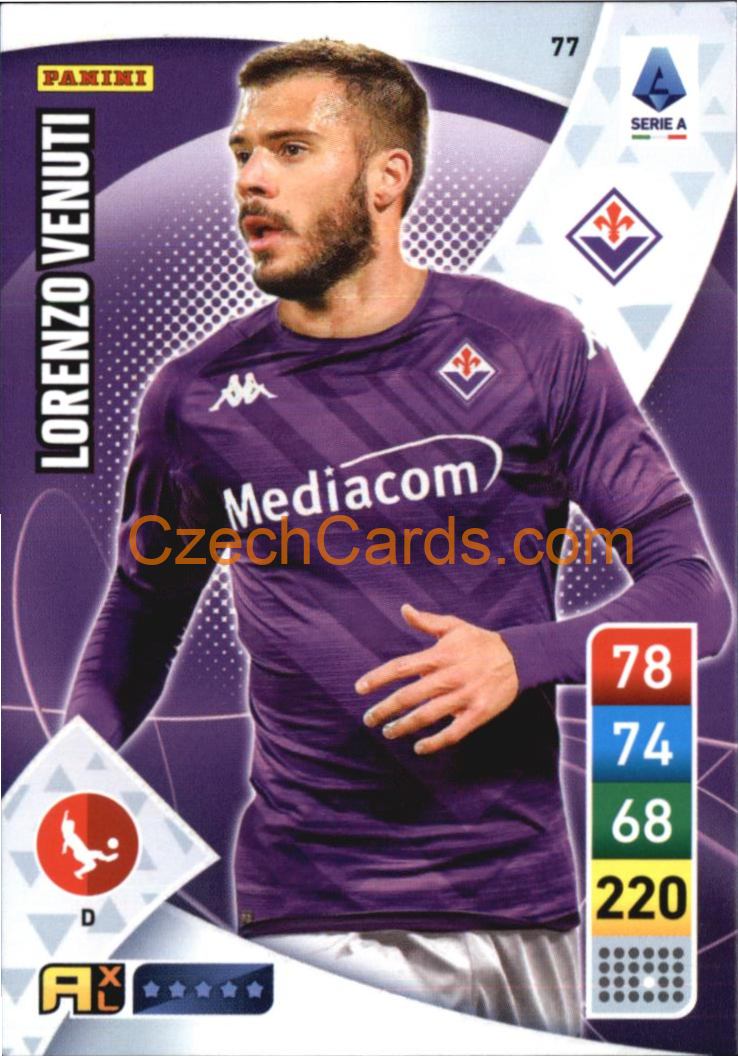 Lorenzo Venuti 2022/23 Panini Calciatori Adrenalyn XL #77