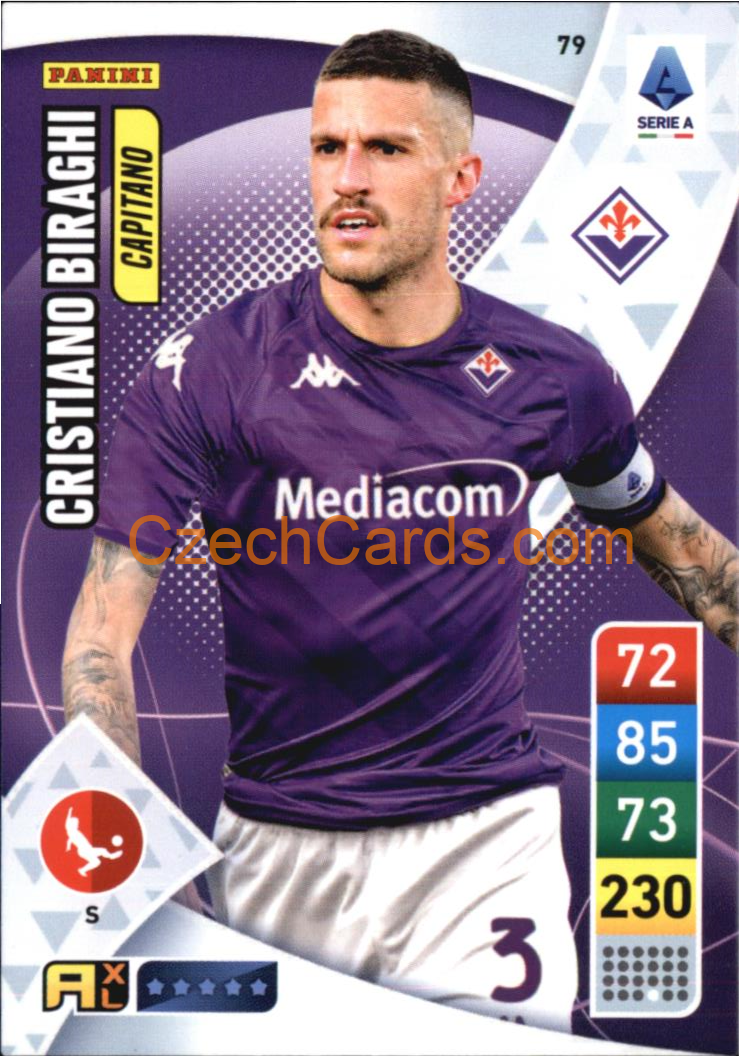 Cristiano Biraghi 2022/23 Panini Calciatori Adrenalyn XL #79