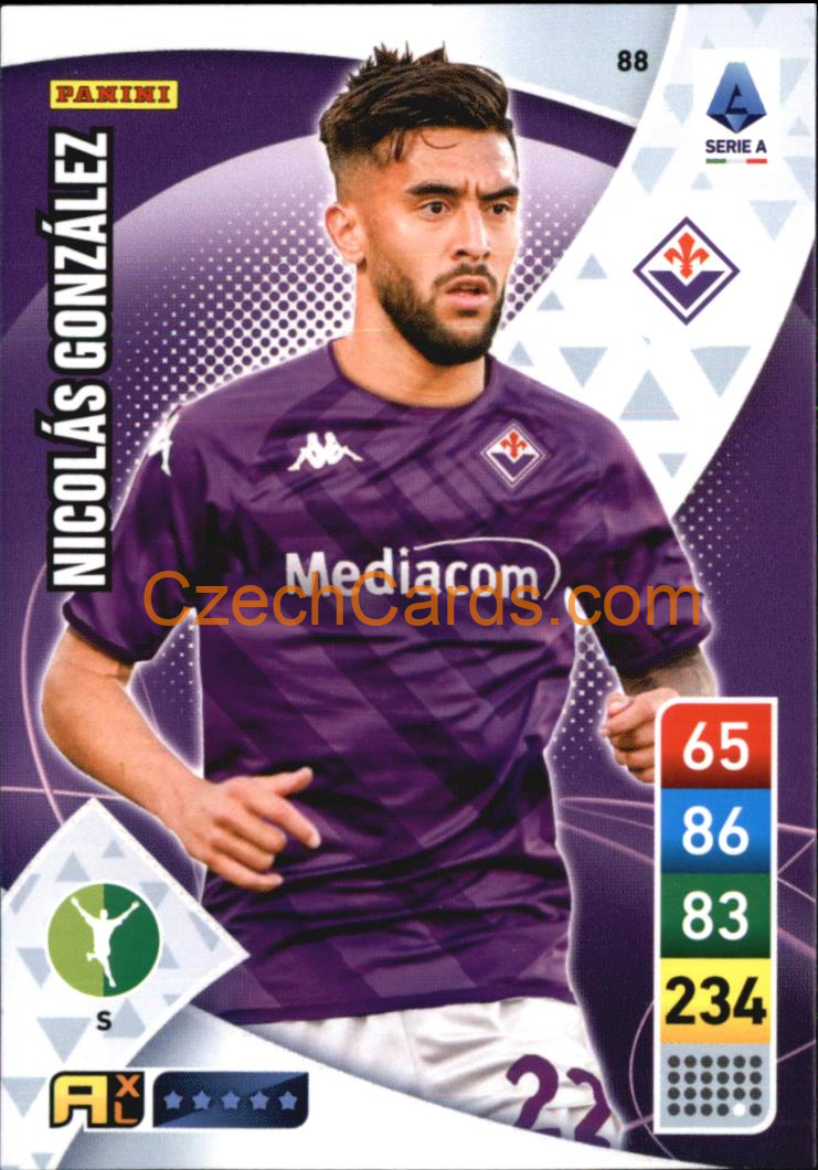 Nicolás González 2022/23 Panini Calciatori Adrenalyn XL #88
