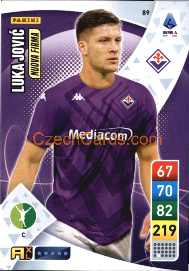 Luka Jović 2022/23 Panini Calciatori Adrenalyn XL #89