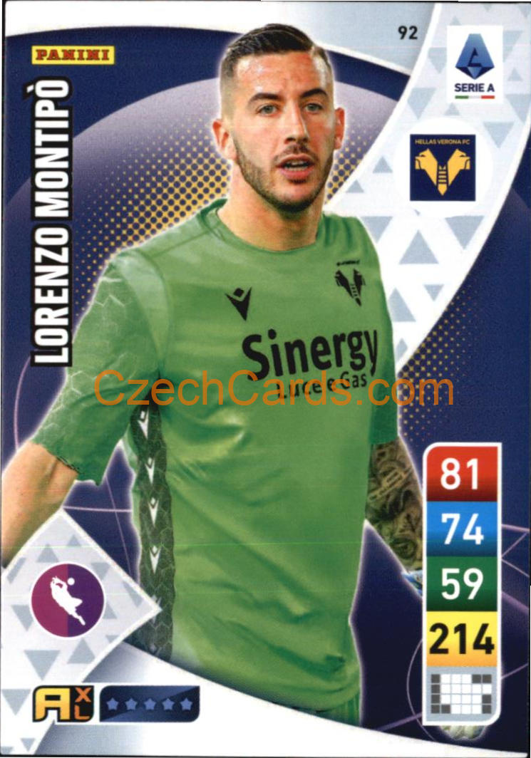 Lorenzo Montipò 2022/23 Panini Calciatori Adrenalyn XL #92