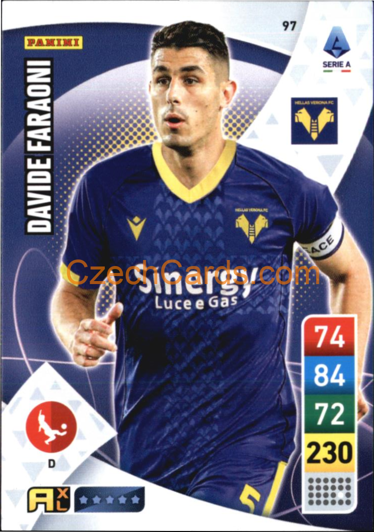 Davide Faraoni 2022/23 Panini Calciatori Adrenalyn XL #97