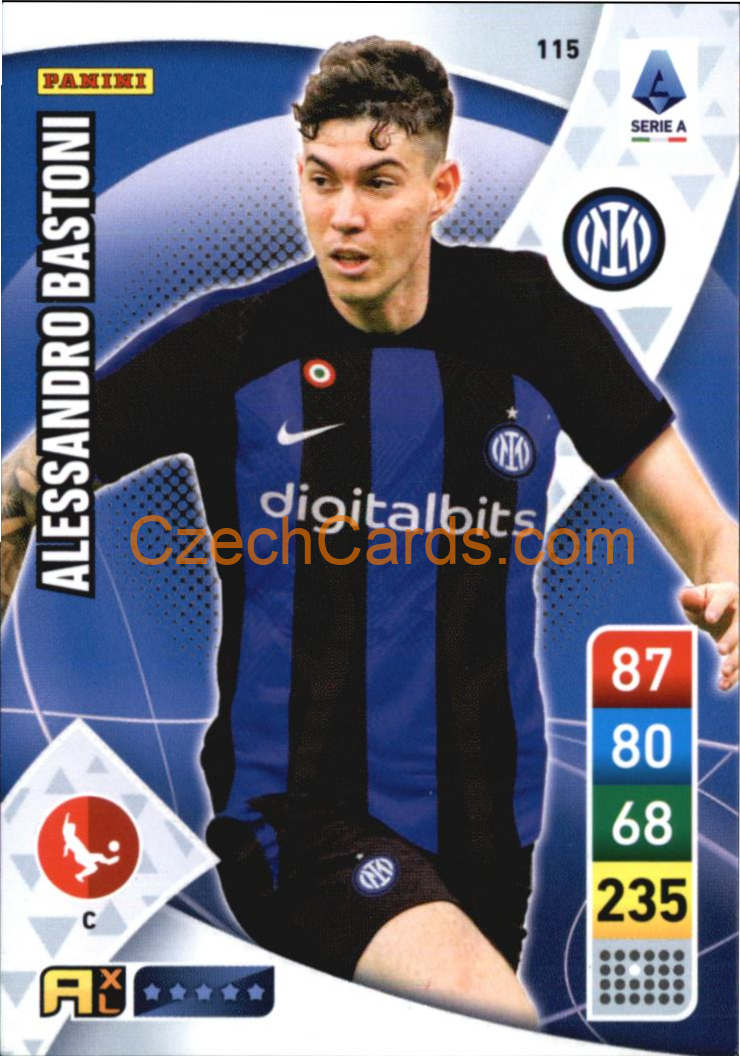 Alessandro Bastoni 2022/23 Panini Calciatori Adrenalyn XL #115