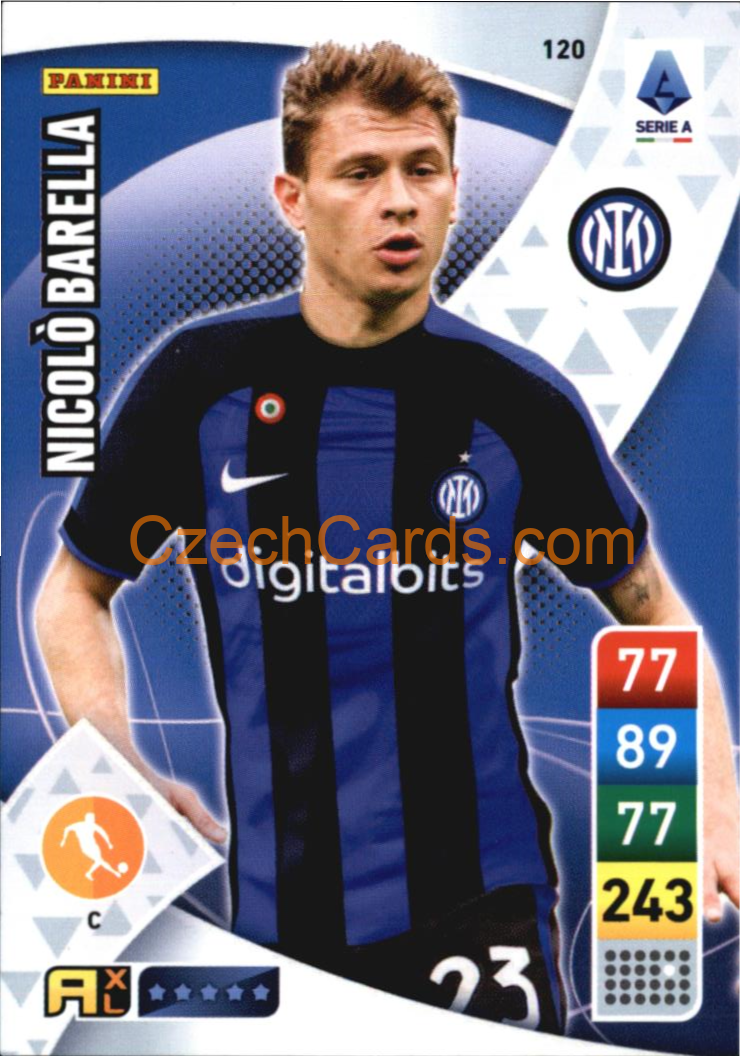 Nicolò Barella 2022/23 Panini Calciatori Adrenalyn XL #120