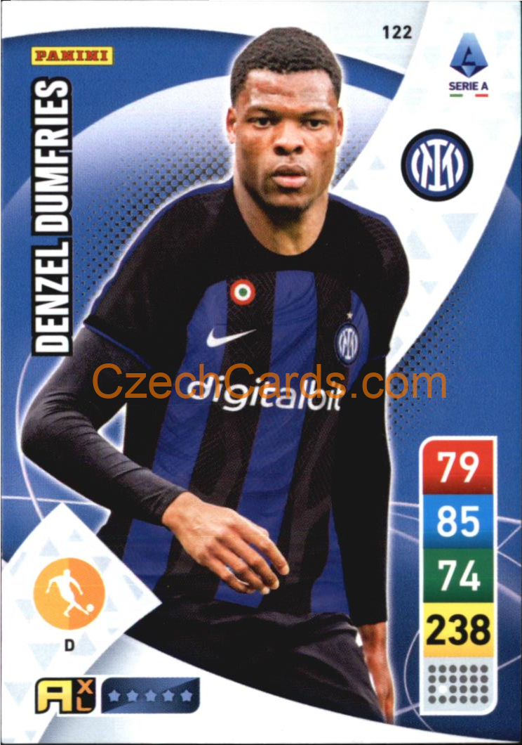 Denzel Dumfries 2022/23 Panini Calciatori Adrenalyn XL #122