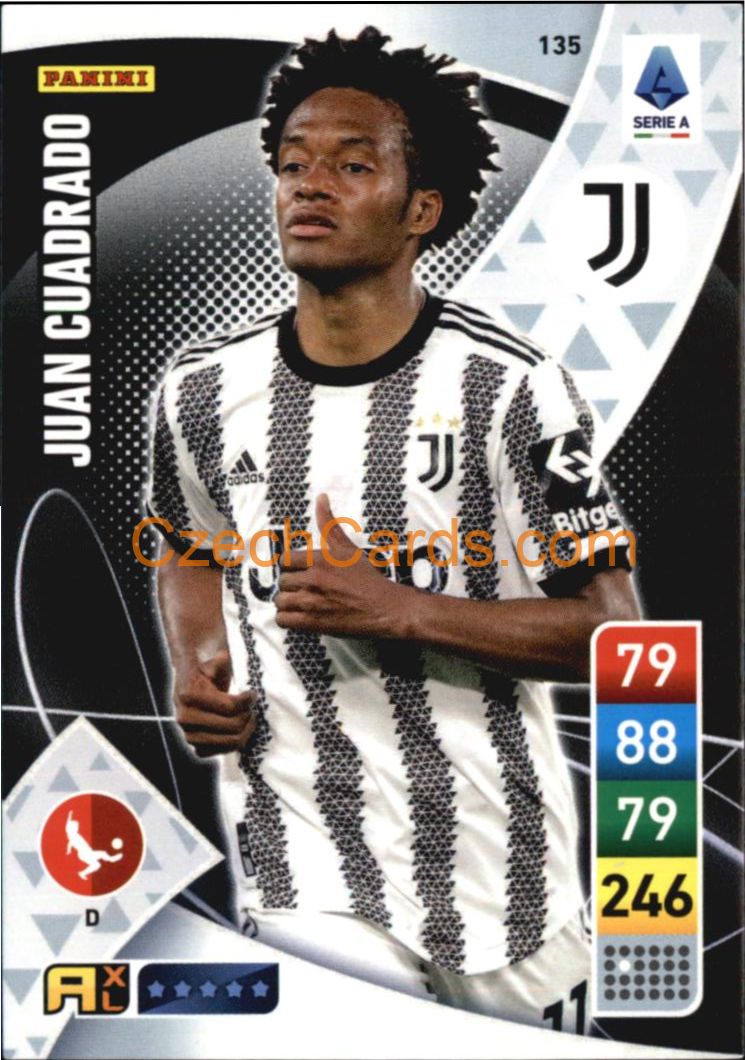 Juan Cuadrado 2022/23 Panini Calciatori Adrenalyn XL #135