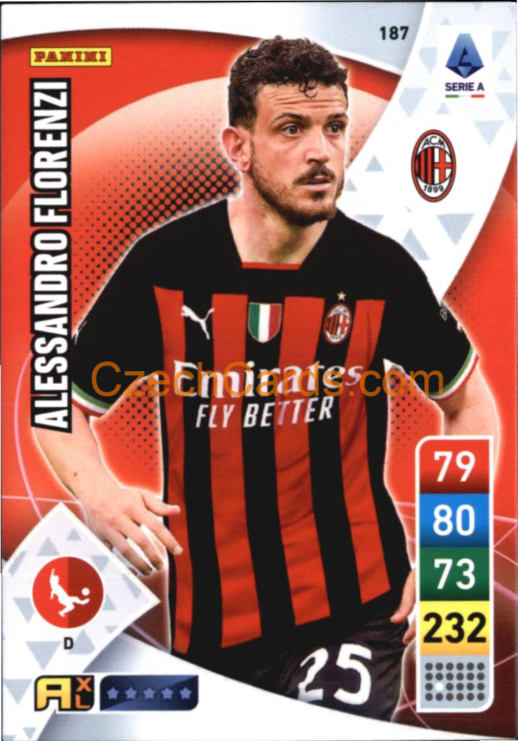 Alessandro Florenzi 2022/23 Panini Calciatori Adrenalyn XL #187