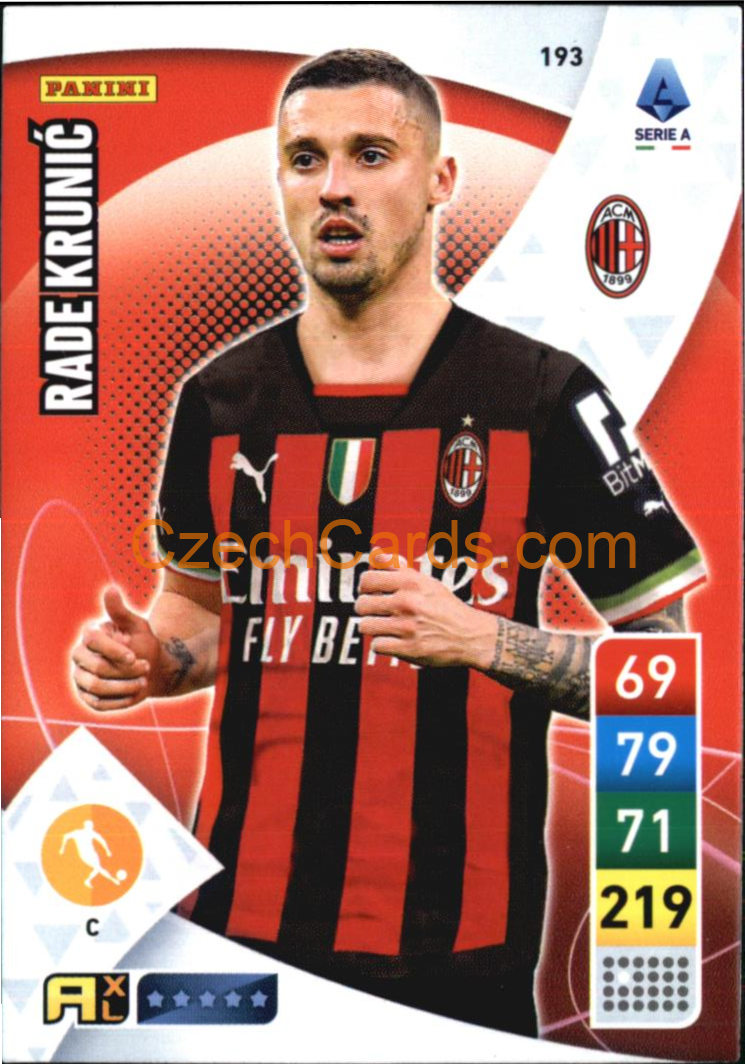 Rade Krunić 2022/23 Panini Calciatori Adrenalyn XL #193