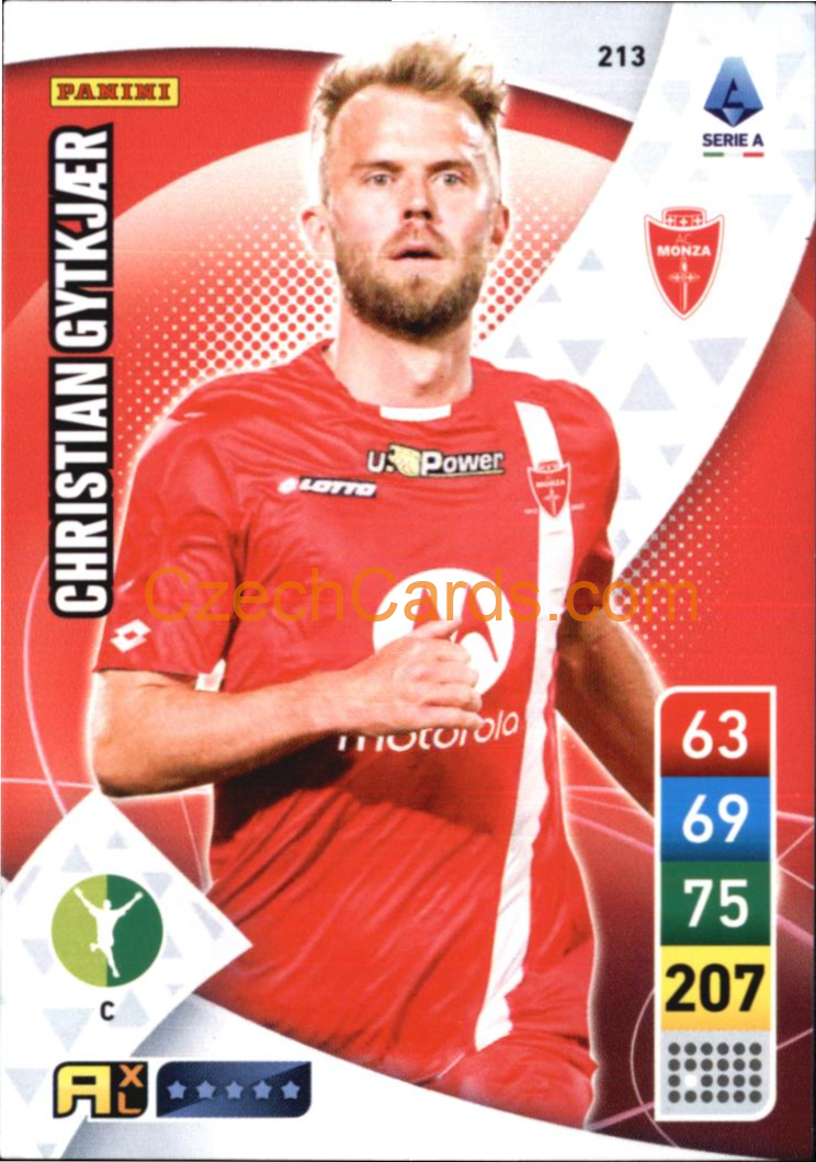Christian Gytkjær 2022/23 Panini Calciatori Adrenalyn XL #213