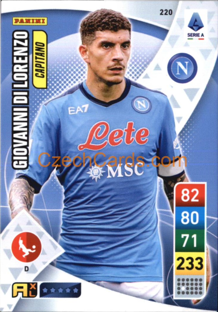 Giovanni Di Lorenzo 2022/23 Panini Calciatori Adrenalyn XL #220
