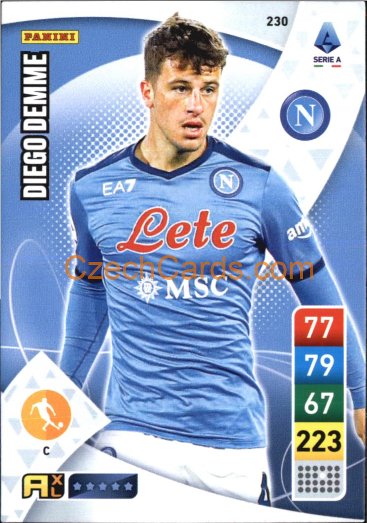 Diego Demme 2022/23 Panini Calciatori Adrenalyn XL #230