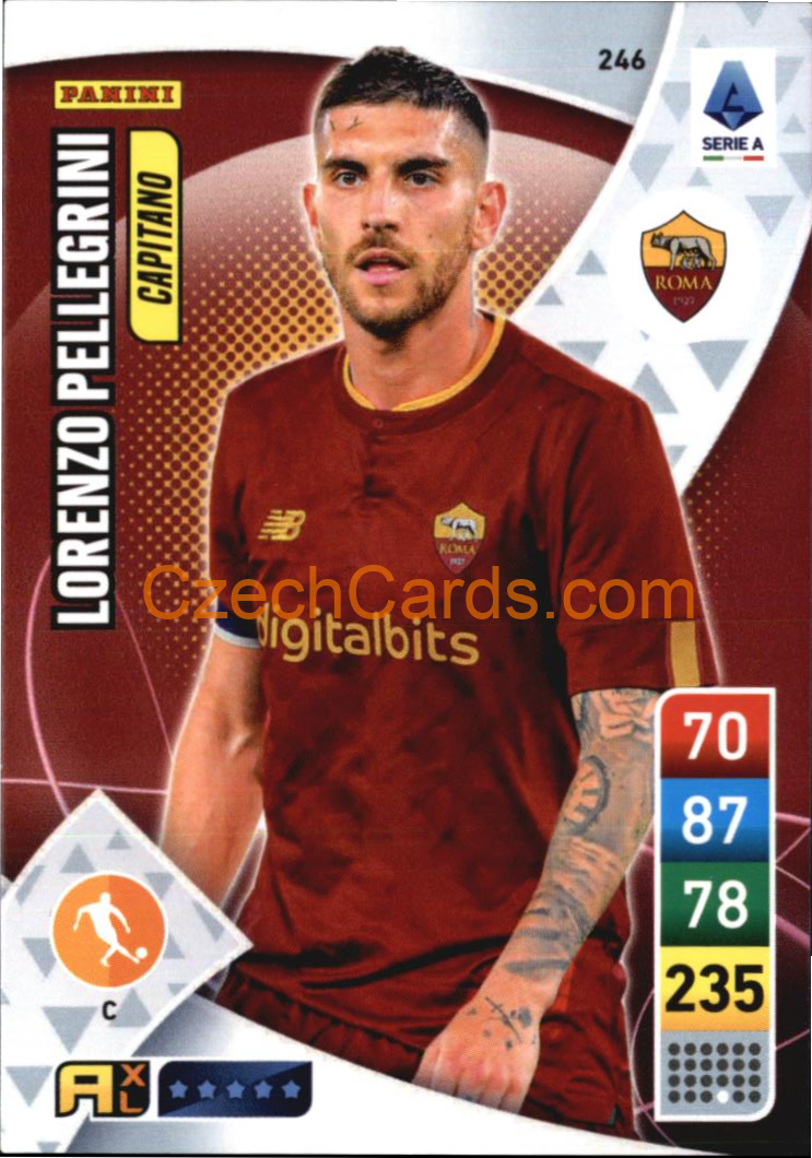Lorenzo Pellegrini 2022/23 Panini Calciatori Adrenalyn XL #246