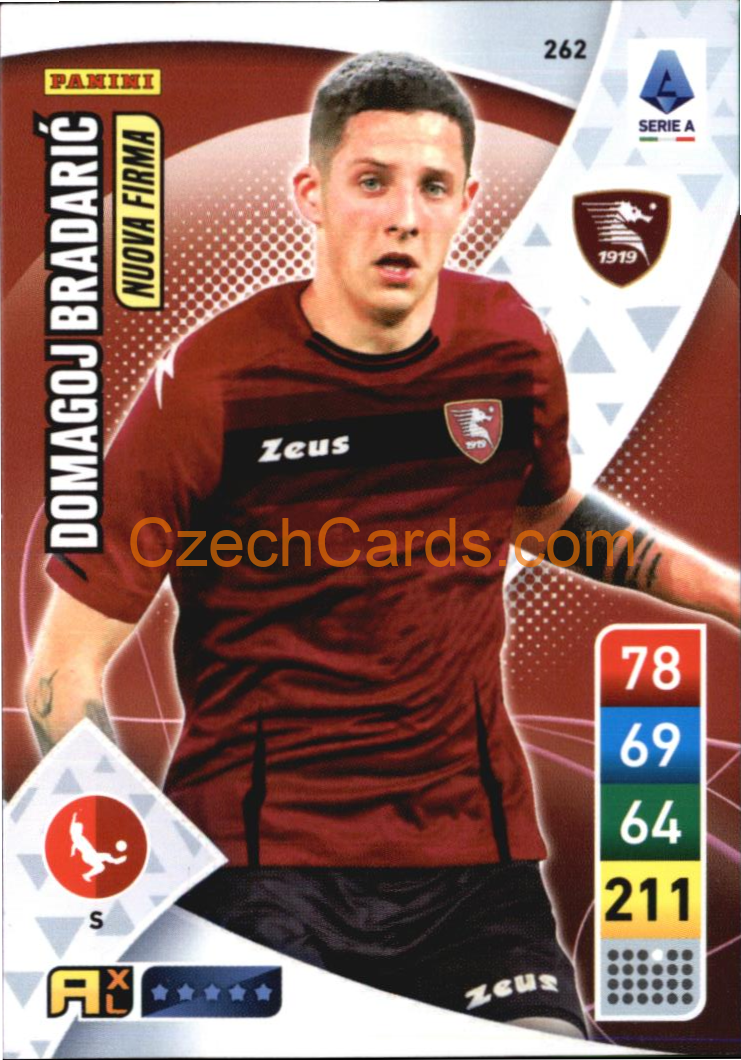 Domagoj Bradarić 2022/23 Panini Calciatori Adrenalyn XL #262