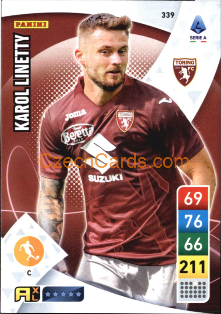 Karol Linetty 2022/23 Panini Calciatori Adrenalyn XL #339