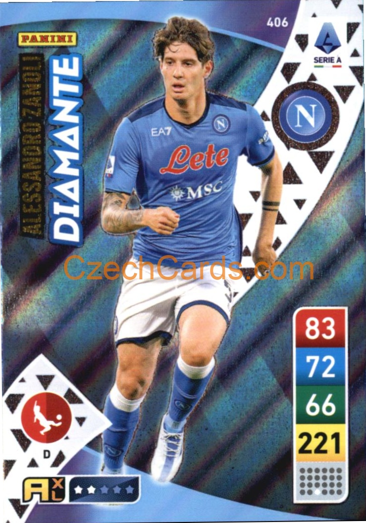 Alessandro Zanoli 2022/23 Panini Calciatori Adrenalyn XL Diamante #406
