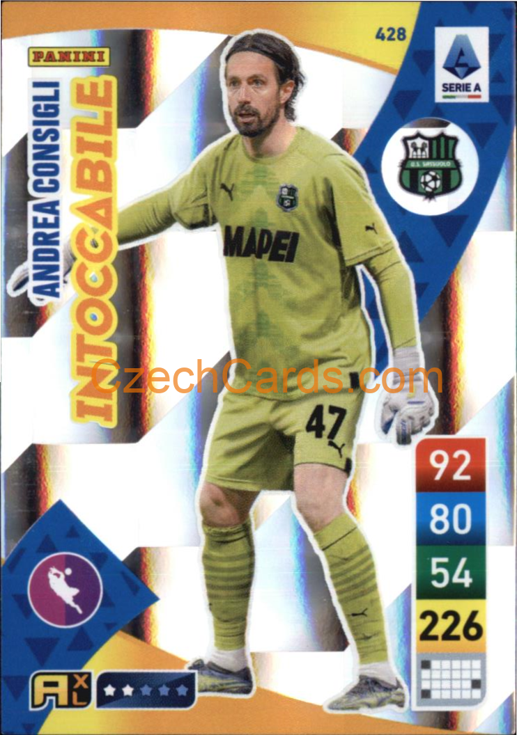 Andrea Consigli 2022/23 Panini Calciatori Adrenalyn XL Intoccabile #428