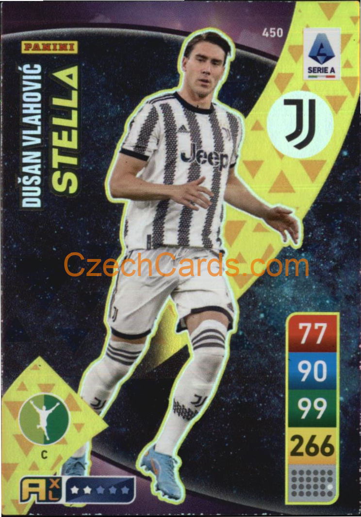 Dusan Vlahovic 2022/23 Panini Calciatori Adrenalyn XL Fantastella #450