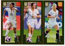 Dunn - O'Hara - Ertz 2020 FIFA 365 #404 GOLD