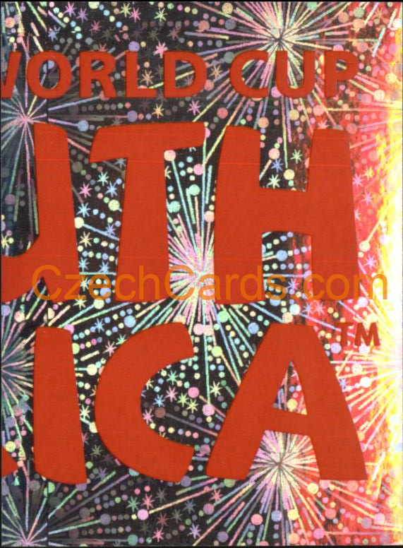 Official Logo 2010 Panini FIFA World Cup sticker metal #3