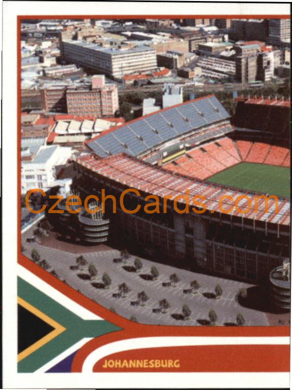 Ellis Park Stadium 2010 Panini FIFA World Cup sticker #10