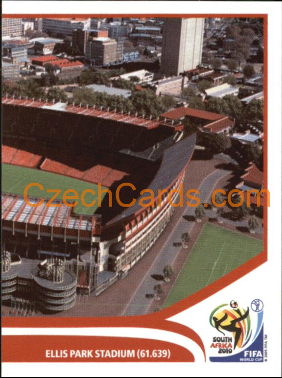 Ellis Park Stadium 2010 Panini FIFA World Cup sticker #11