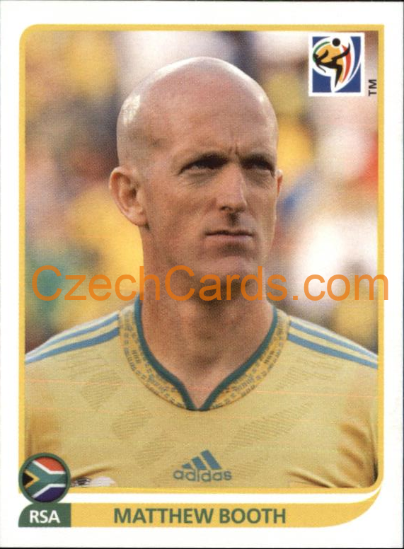 Matthew Booth 2010 Panini FIFA World Cup sticker #35