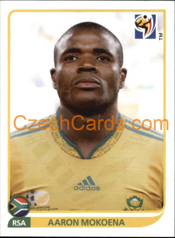 Aaron Mokoena 2010 Panini FIFA World Cup sticker #38