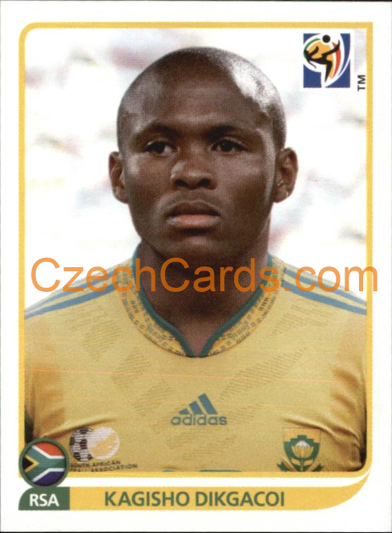 Kagisho Dikgacoi 2010 Panini FIFA World Cup sticker #40