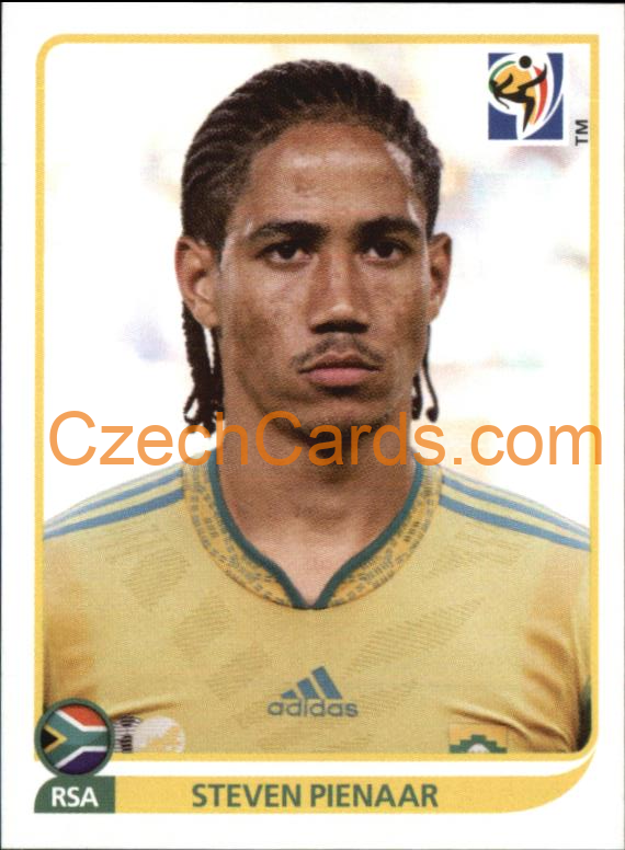 Steven Pienaar 2010 Panini FIFA World Cup sticker #43