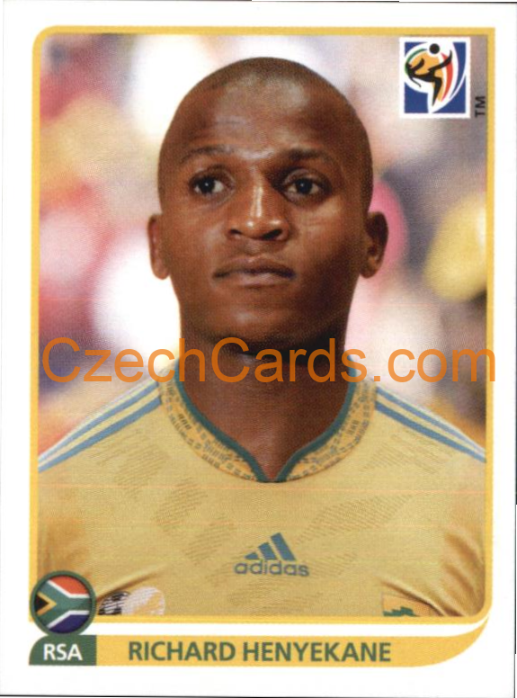 Richard Henyekane 2010 Panini FIFA World Cup sticker #44