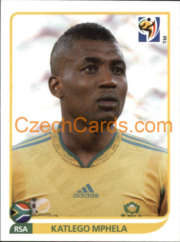 Katlego Mphela 2010 Panini FIFA World Cup sticker #47