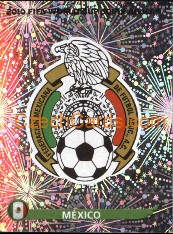 Team Emblem 2010 Panini FIFA World Cup sticker metal #50