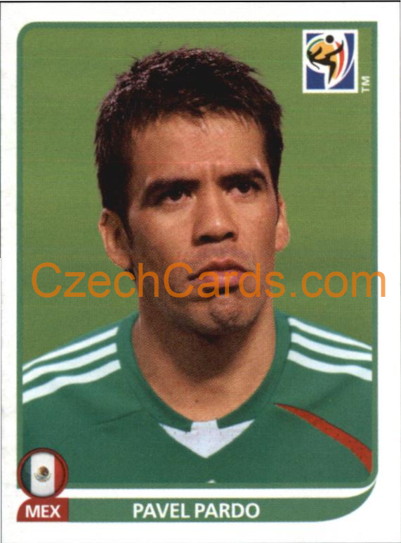 Pavel Pardo 2010 Panini FIFA World Cup sticker #58