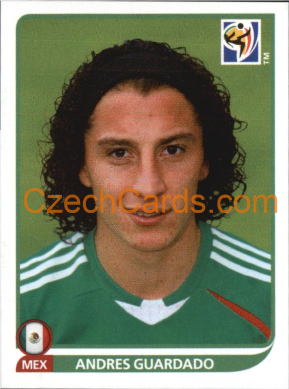 Andres Guardado 2010 Panini FIFA World Cup sticker #60