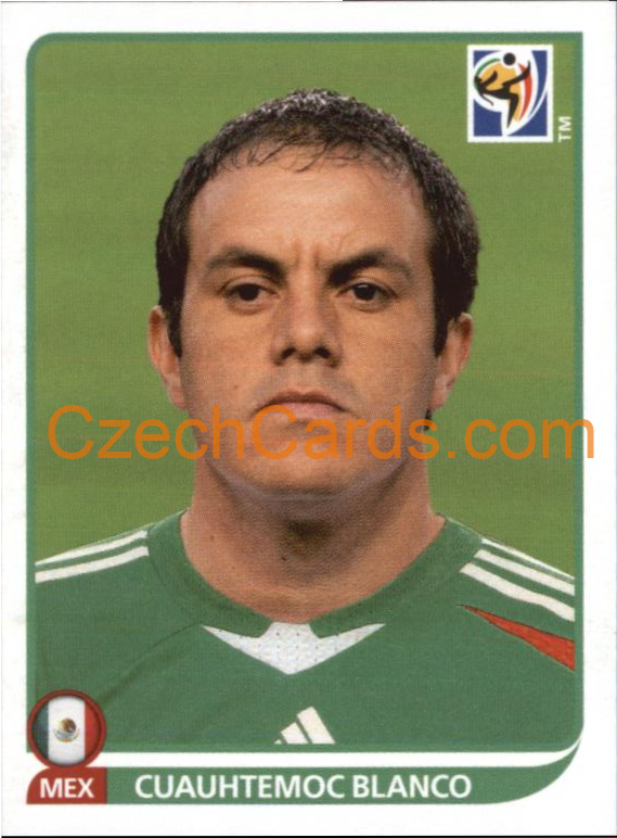 Cuauhtemoc Blanco 2010 Panini FIFA World Cup sticker #63