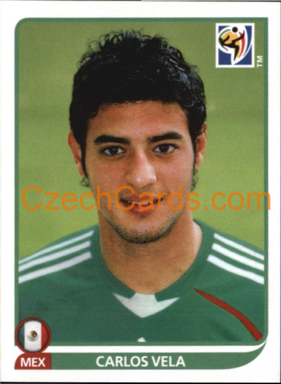 Carlos Vela 2010 Panini FIFA World Cup sticker #65