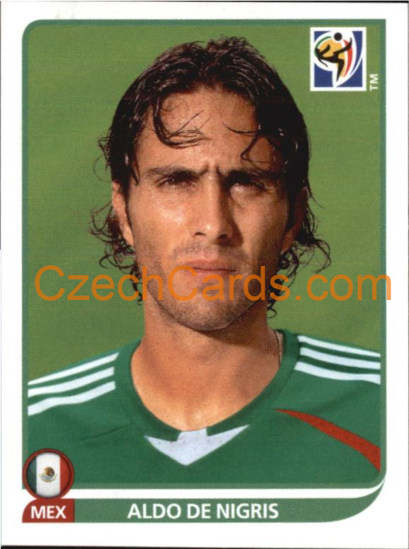 Aldo De Nigris 2010 Panini FIFA World Cup sticker #66