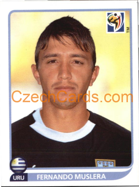 Fernando Muslera 2010 Panini FIFA World Cup sticker #70