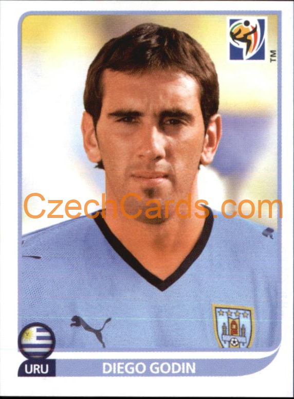 Diego Godin 2010 Panini FIFA World Cup sticker #72
