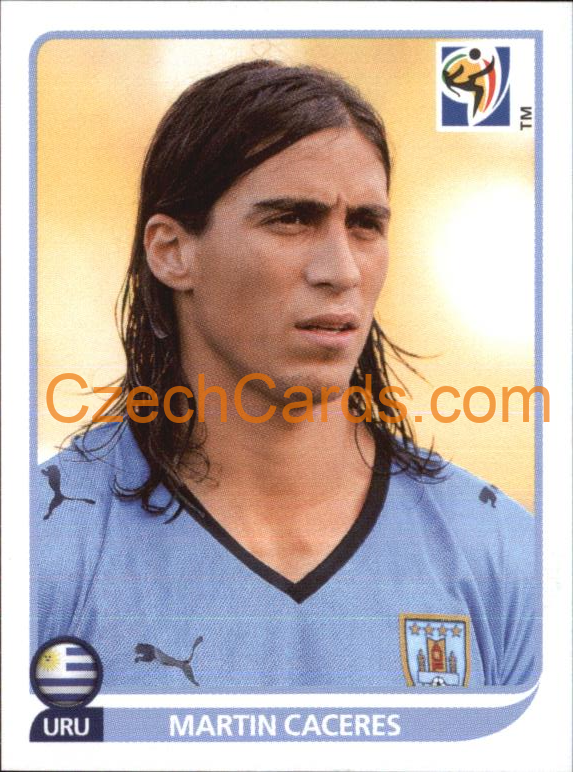 Martin Caceres 2010 Panini FIFA World Cup sticker #74