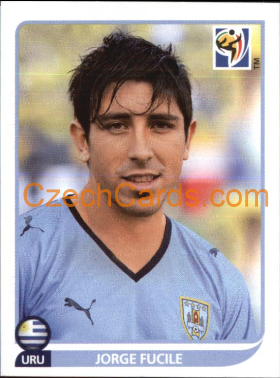 Jorge Fucile 2010 Panini FIFA World Cup sticker #75