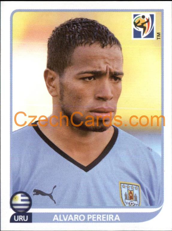 Alvaro Pereira 2010 Panini FIFA World Cup sticker #80
