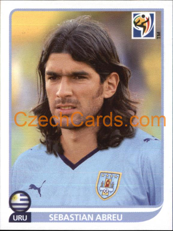 Sebastian Abreu 2010 Panini FIFA World Cup sticker #86