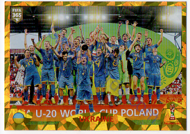 Ukraine FIFA U-20 World Cup Poland 2019 Winner 2020 FIFA 365 #418 HOLO
