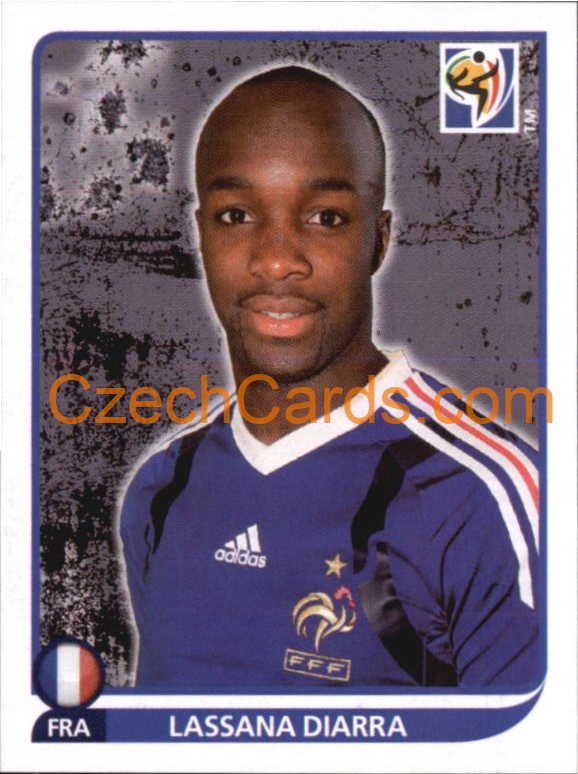 Lassana Diarra 2010 Panini FIFA World Cup sticker #95