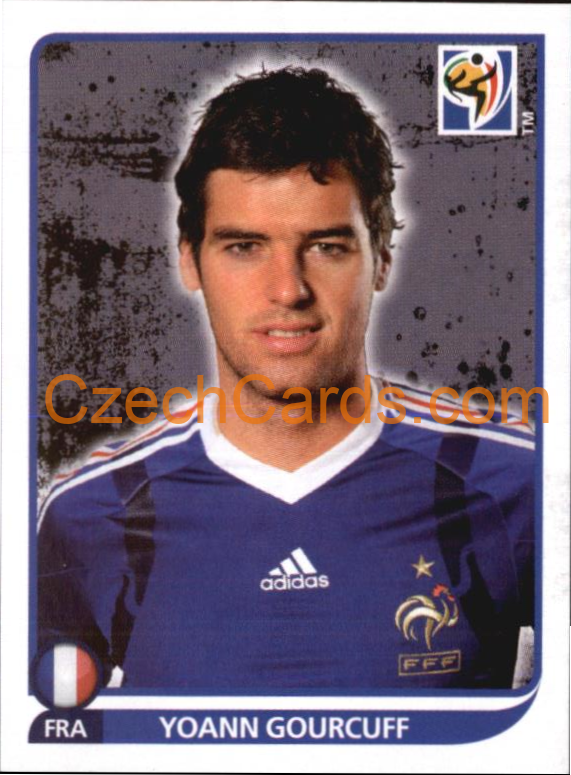 Yoann Gourcuff 2010 Panini FIFA World Cup sticker #98
